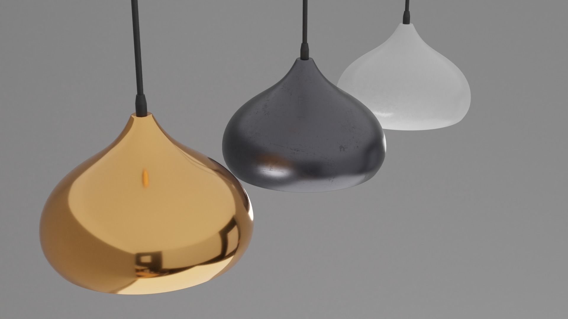 Pendant Light P702 3D model_1