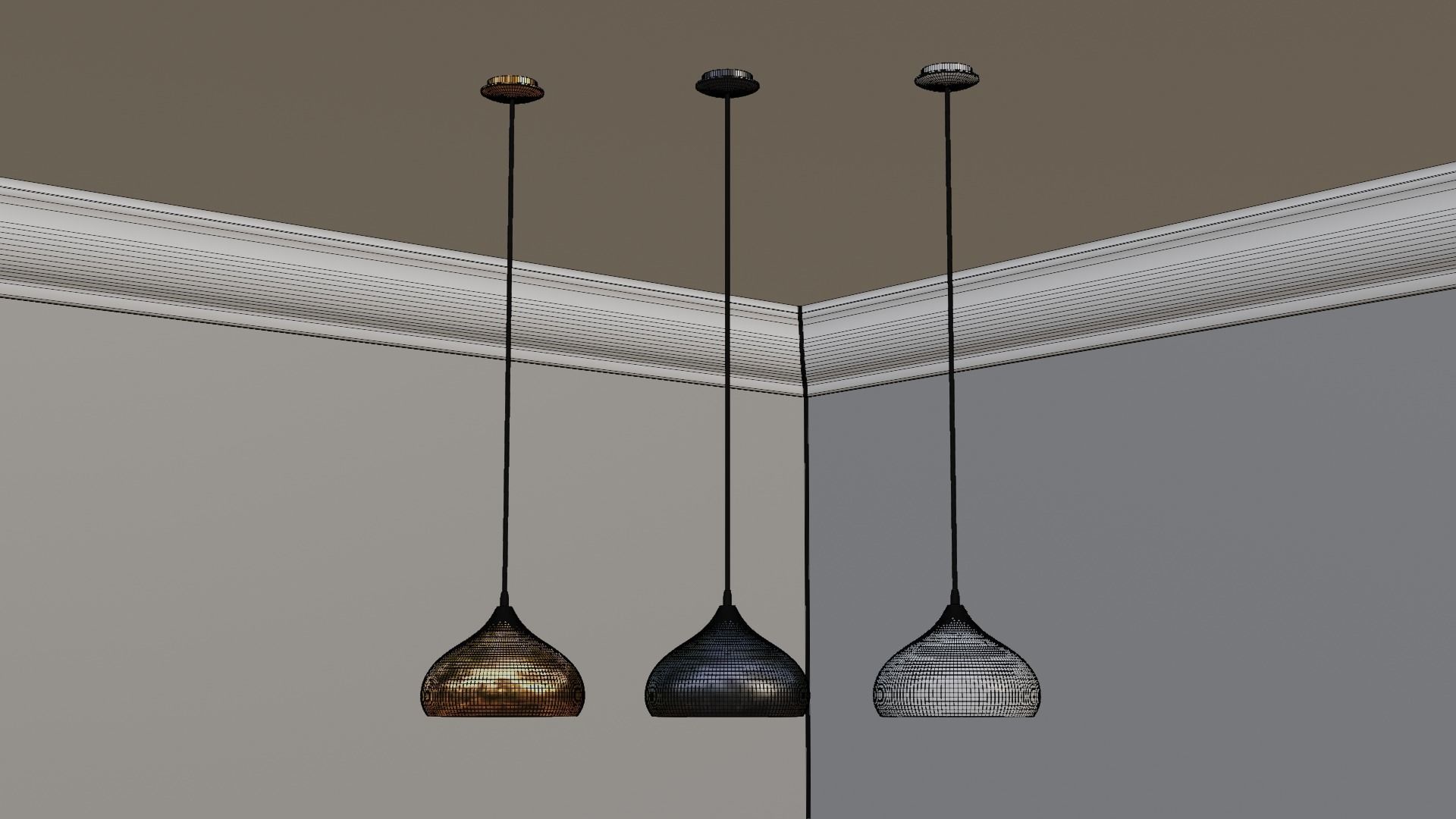 Pendant Light P702 3D model_28