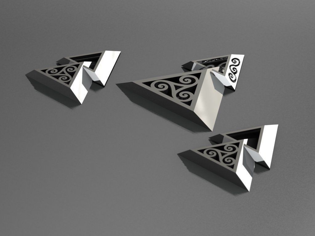 pyramid set 02 3D print model_9