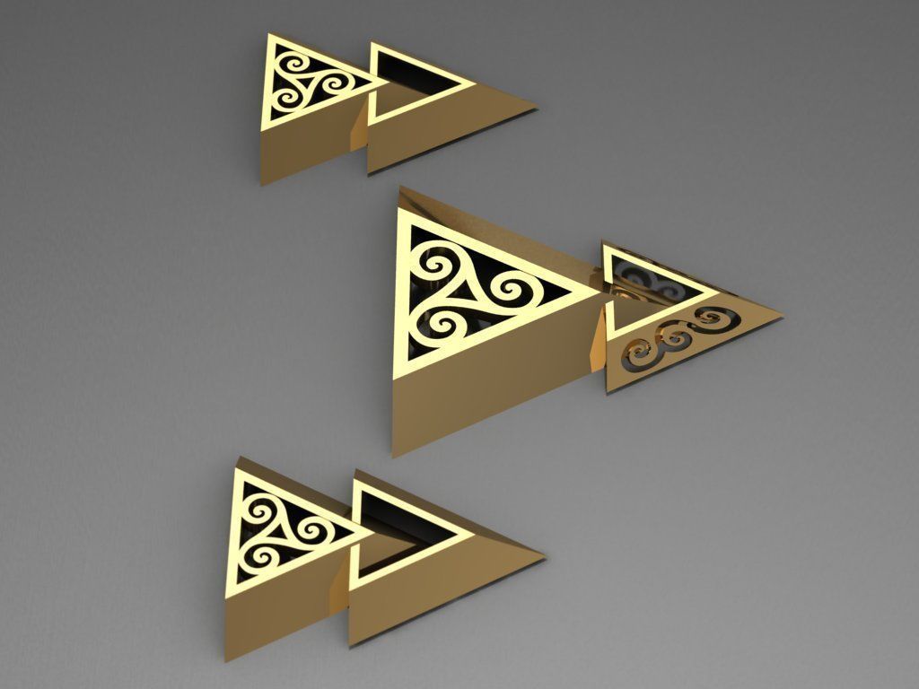 pyramid set 02 3D print model_30