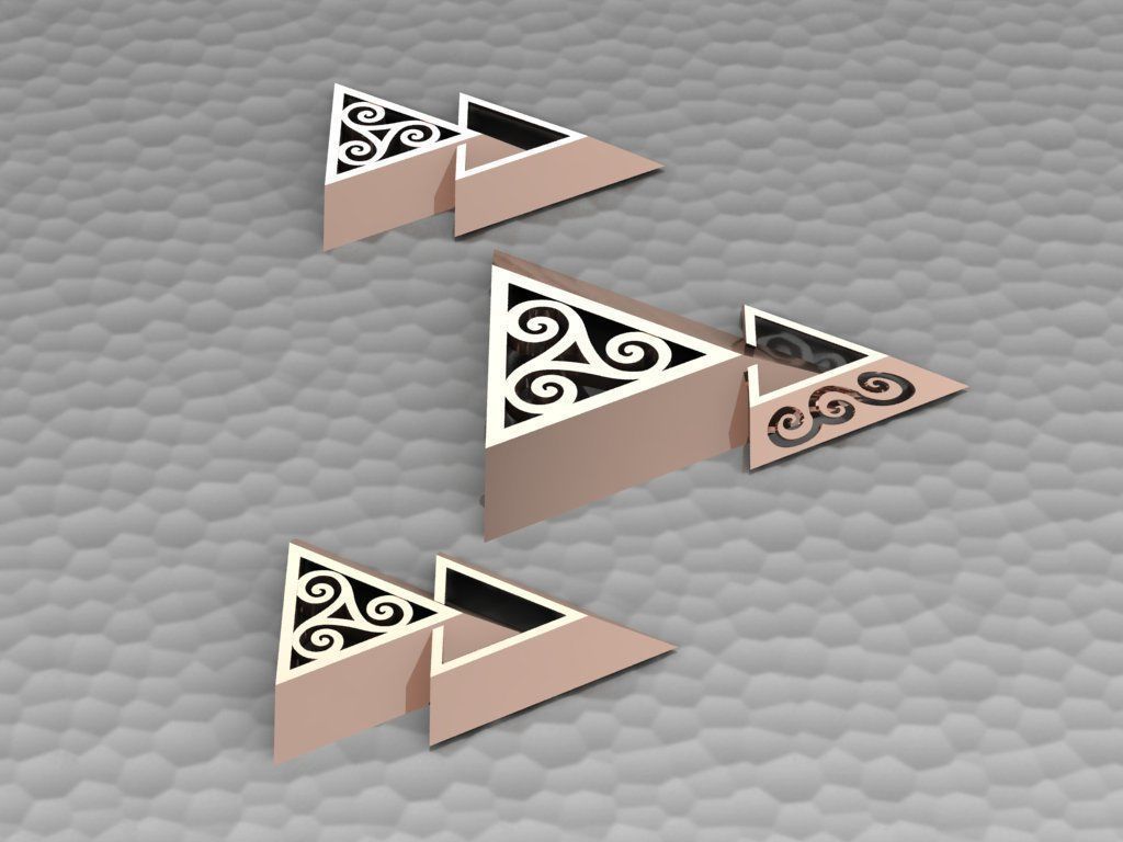 pyramid set 02 3D print model_12