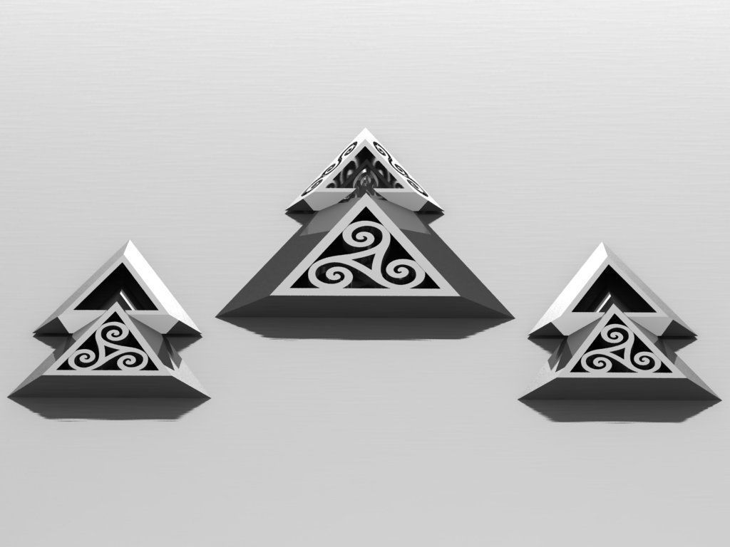 pyramid set 02 3D print model_10