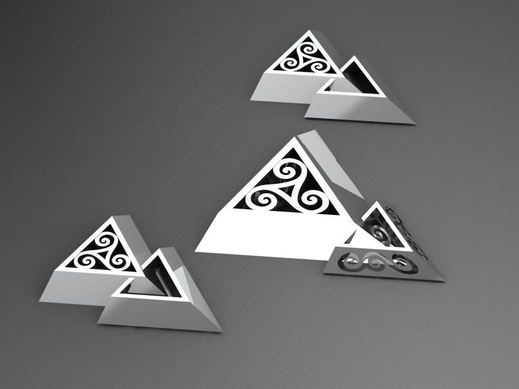 pyramid set 02 3D print model_31