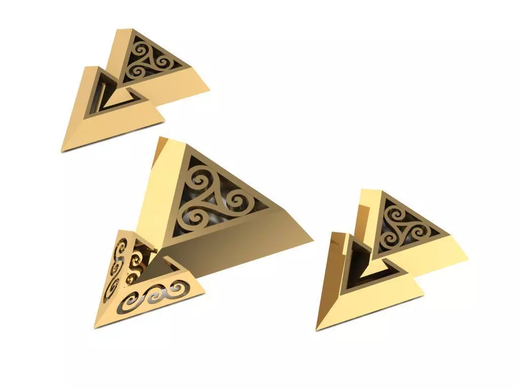 pyramid set 02 3D print model_0