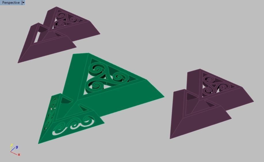 pyramid set 02 3D print model_26