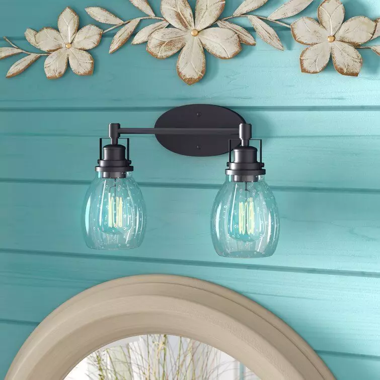 Wilhelm Dimmable Black Vanity Light 3D model_0