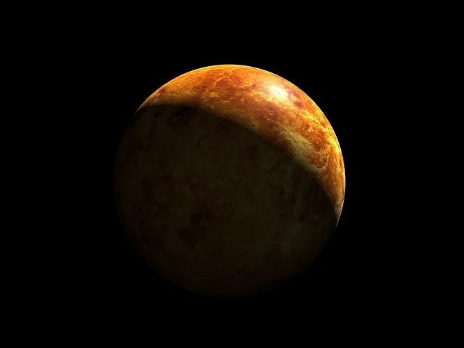 Venus planet 3D model