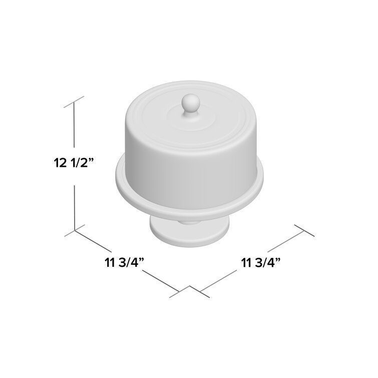 Olson Serveware Cake Stand 3D model_1