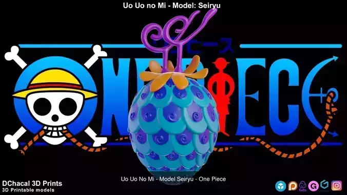 Akumas no Mi - One Piece 3D print models 3D Model Collection