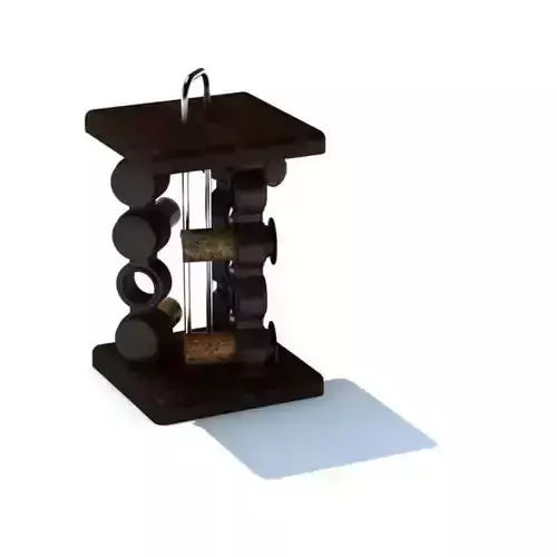 Wooden Tabletop Spice Rack