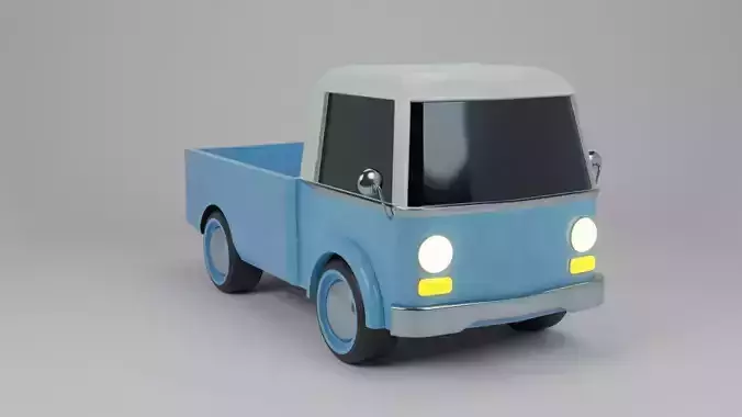 Pick Up 3D Illustration