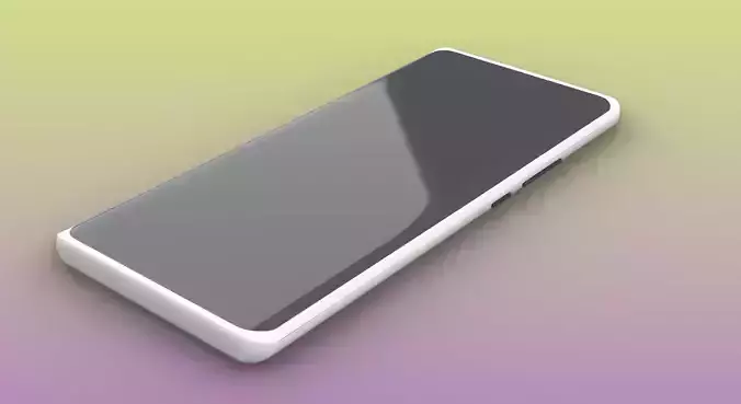 Huawei Nova 9 pro mobile phone lowpoly