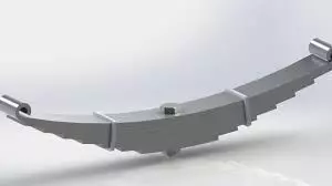 Leaf Spring 3D model