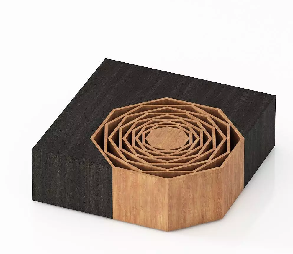 Coffee Table 1007 3D model