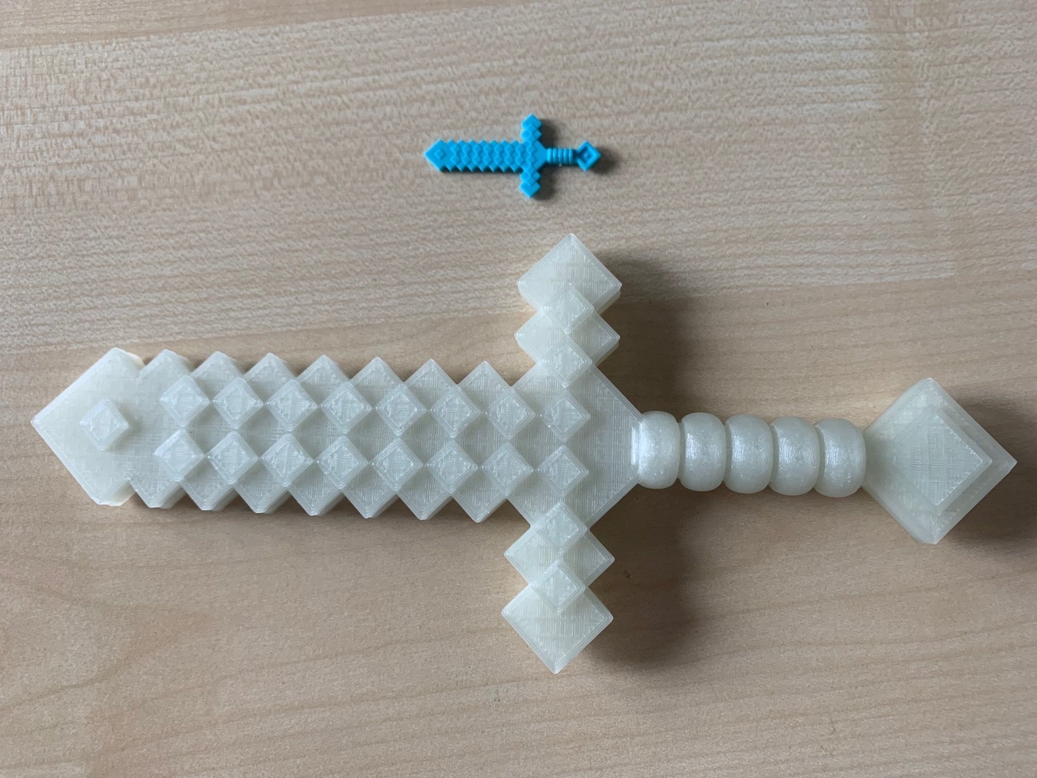 minecraft sword Lego Design 3D printed model 3D print model_2