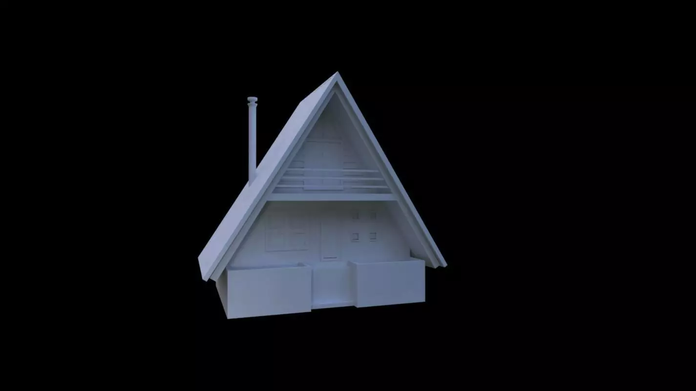 Small House Free low-poly 3D model