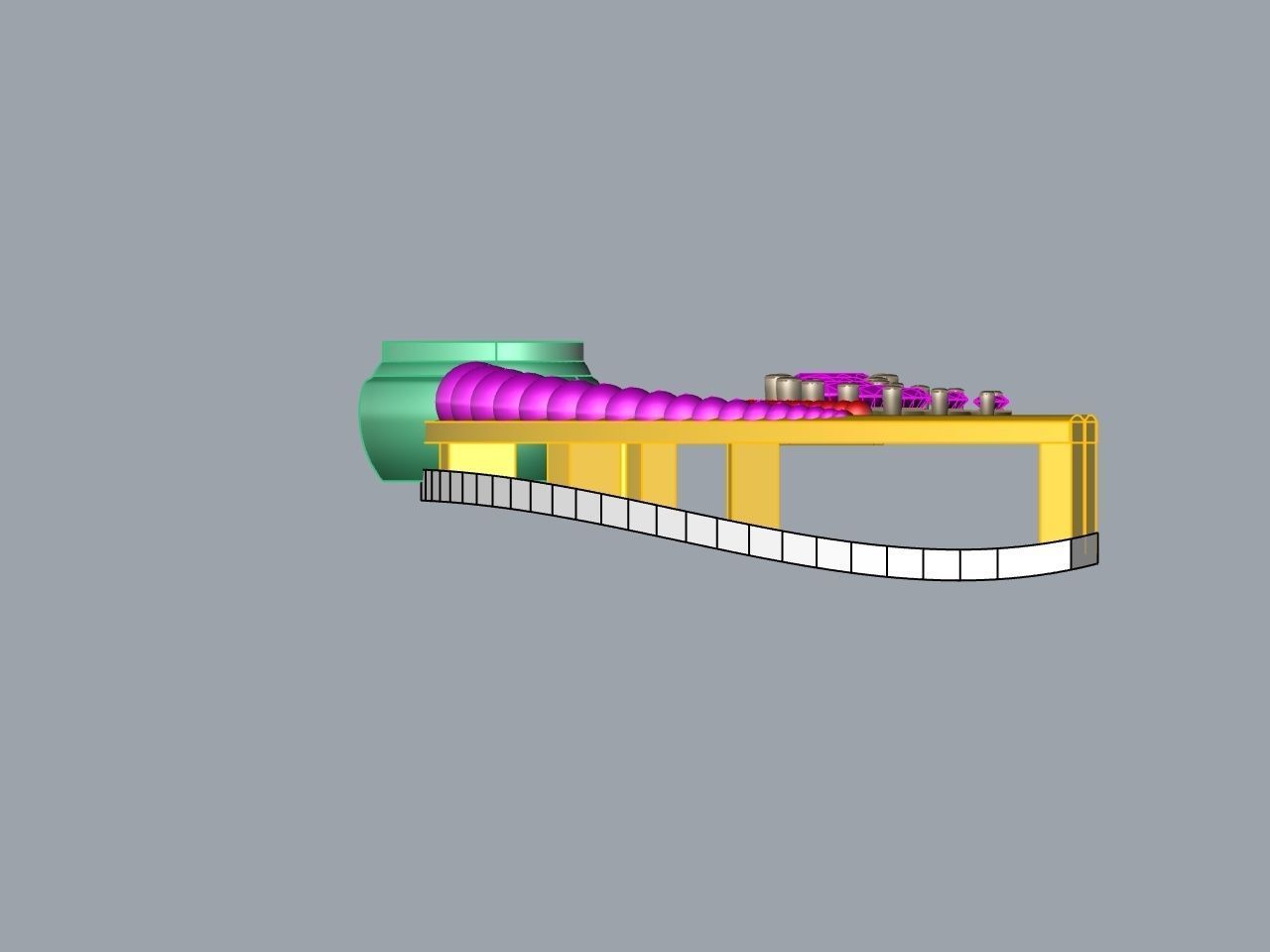 Heart diamond pendant with chain stls verified 3D print model_17