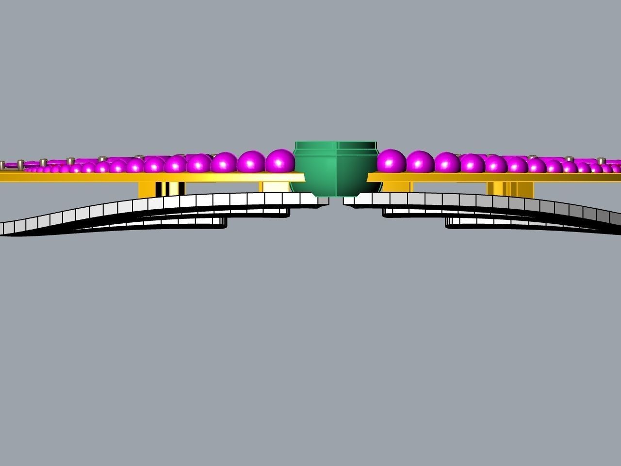 Heart diamond pendant with chain stls verified 3D print model_16