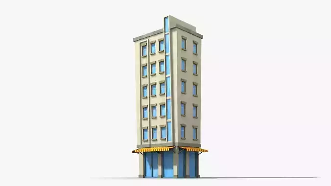 Cartoon Building x31