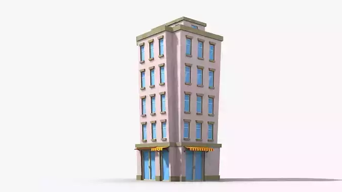 Cartoon Building x35