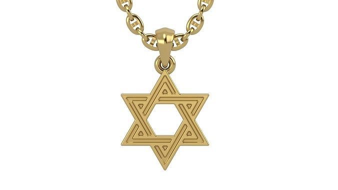 Star of David V2 3D print model