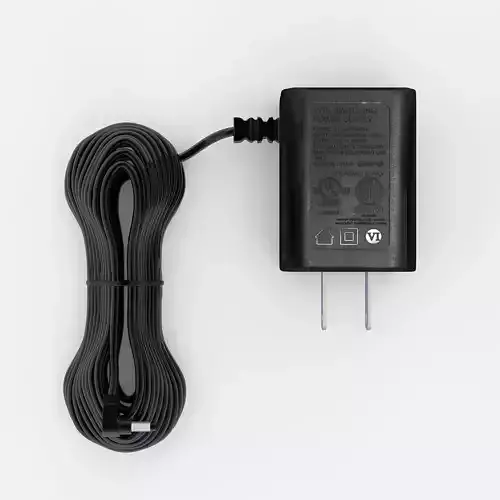 Power Adapter modelled in Lightwave 3D