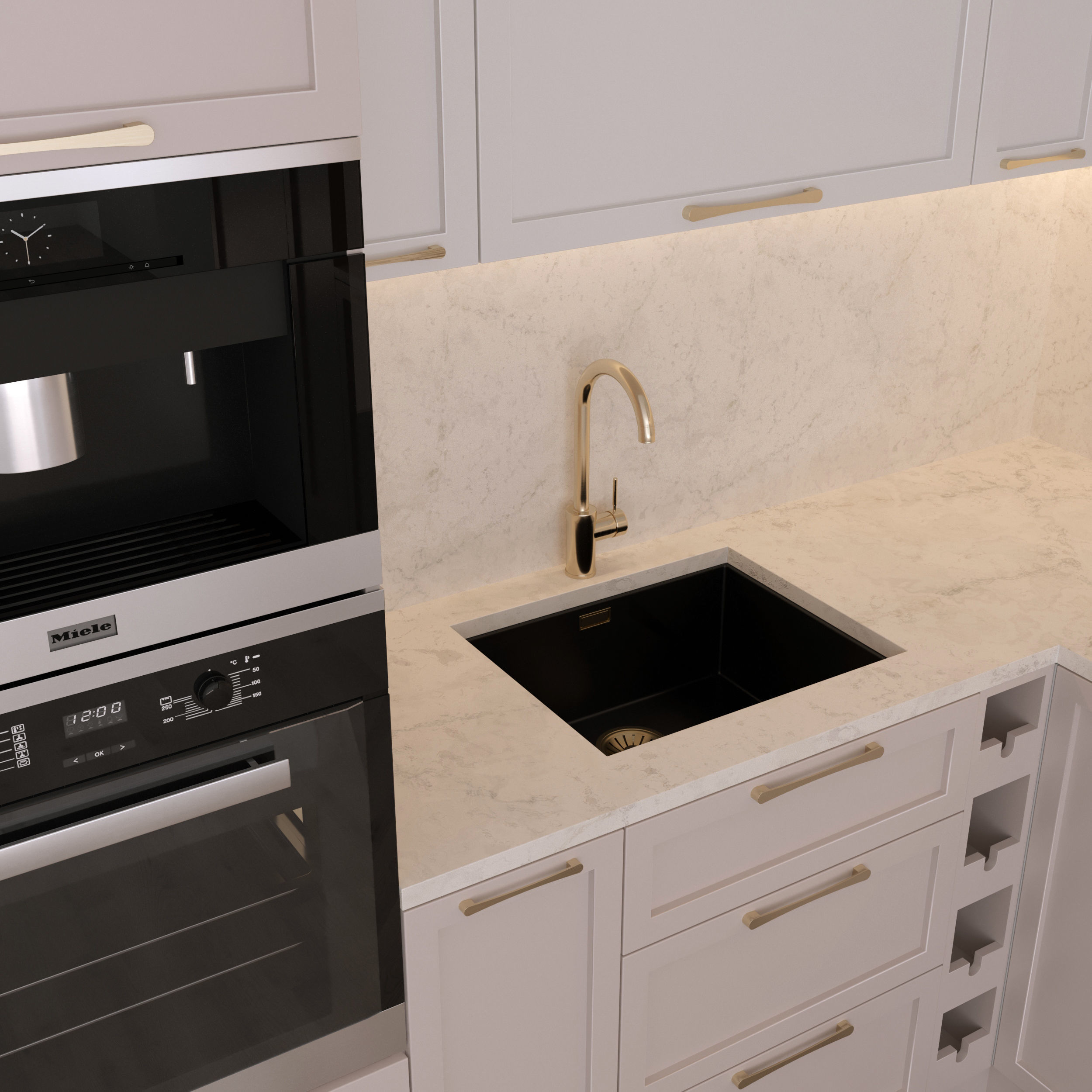 kitchen modern 3 3D model_3