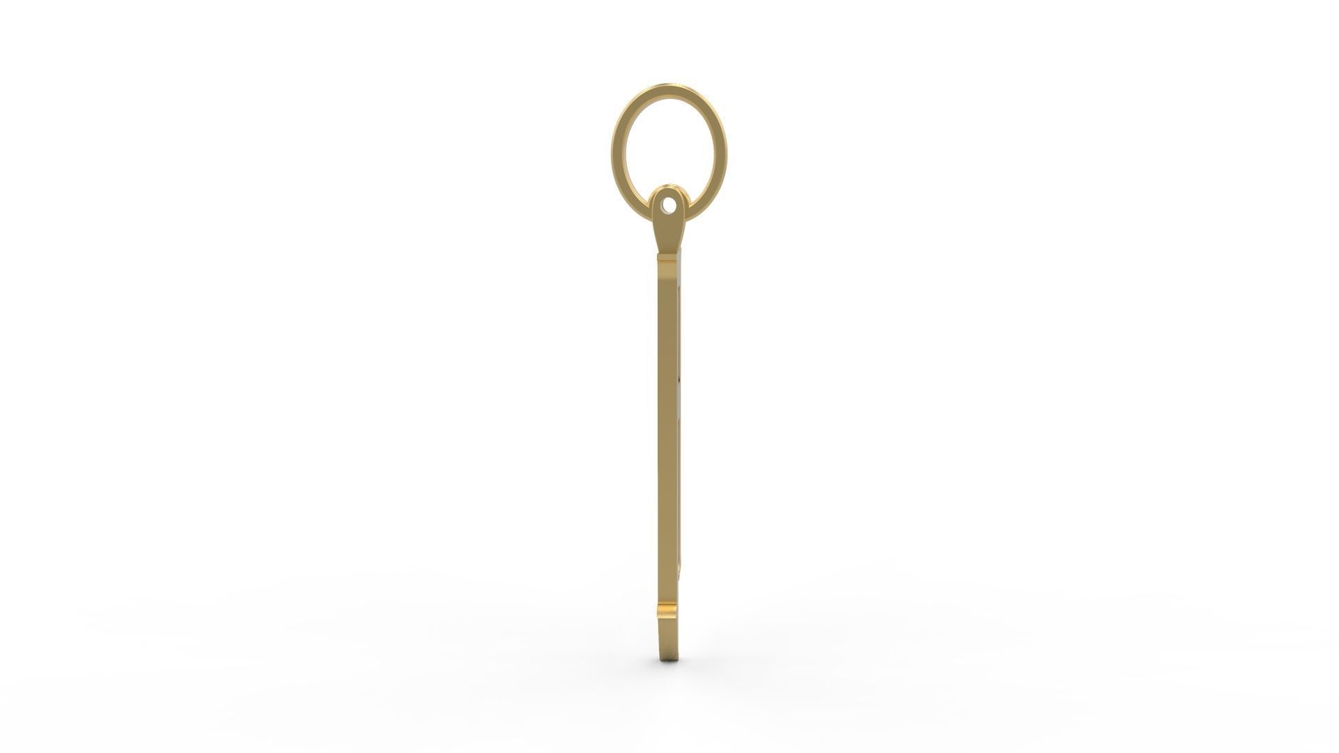 Initial Letters Pendant Rademos A 3D print model_2