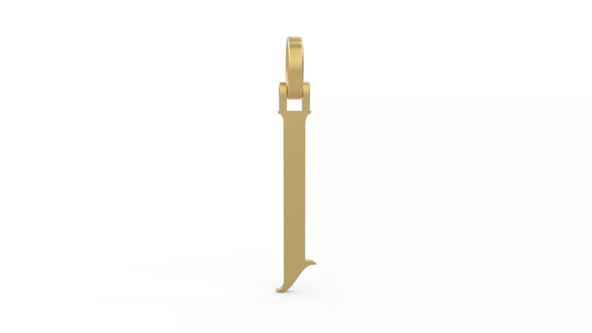 Initial Letters Pendant Rademos I 3D print model_0