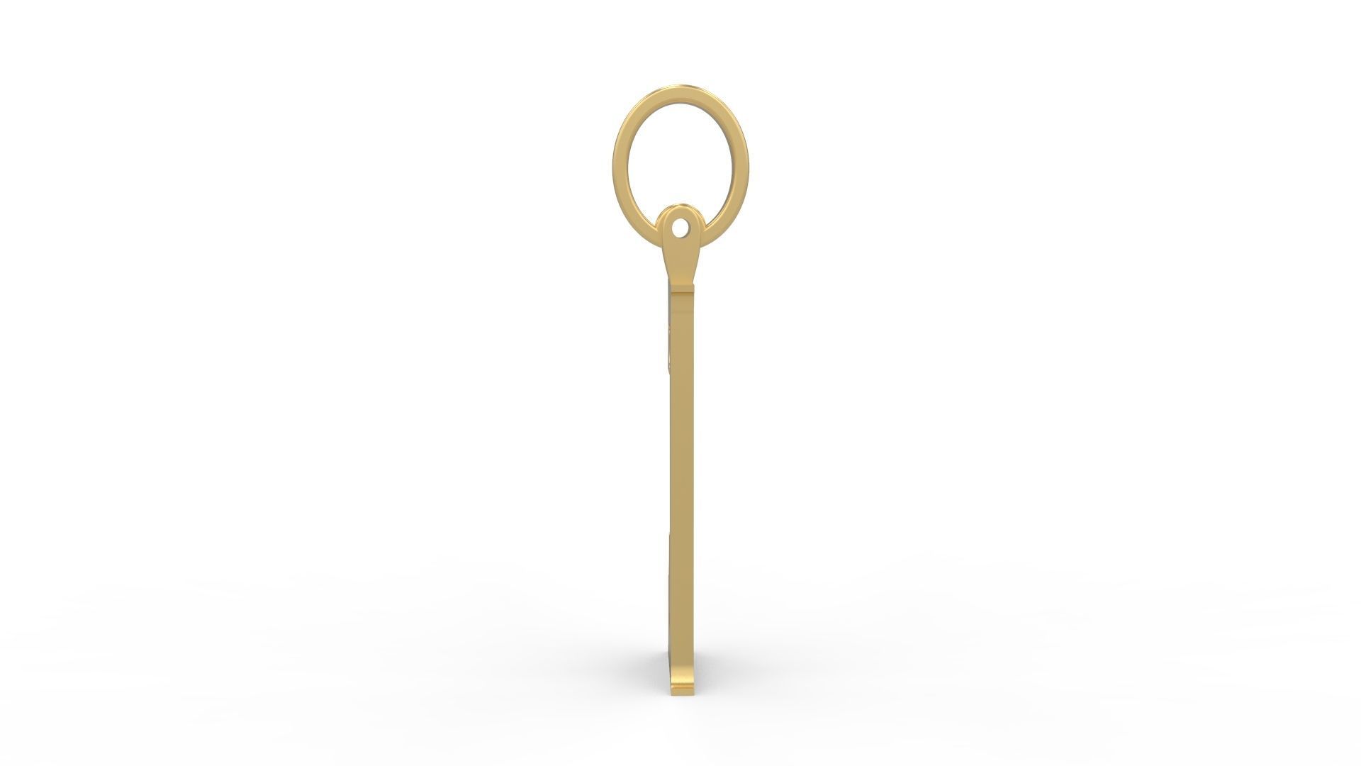 Initial Letters Pendant Rademos J 3D print model_2