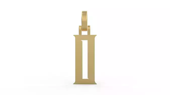 Initial Letters Pendant Rademos O