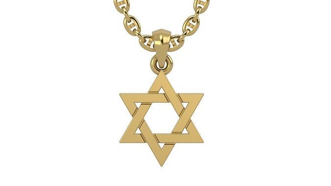 Star of david V4 3D print model