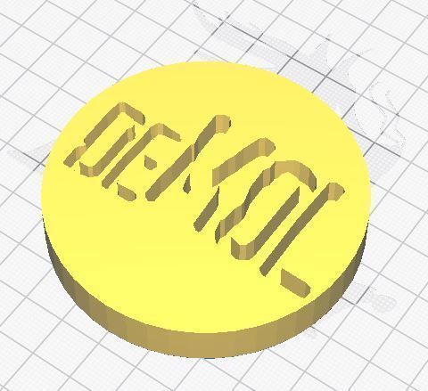 Wie Is De Mol Joker AVROTROS 3D print model_1