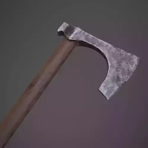 Iron battle Axe