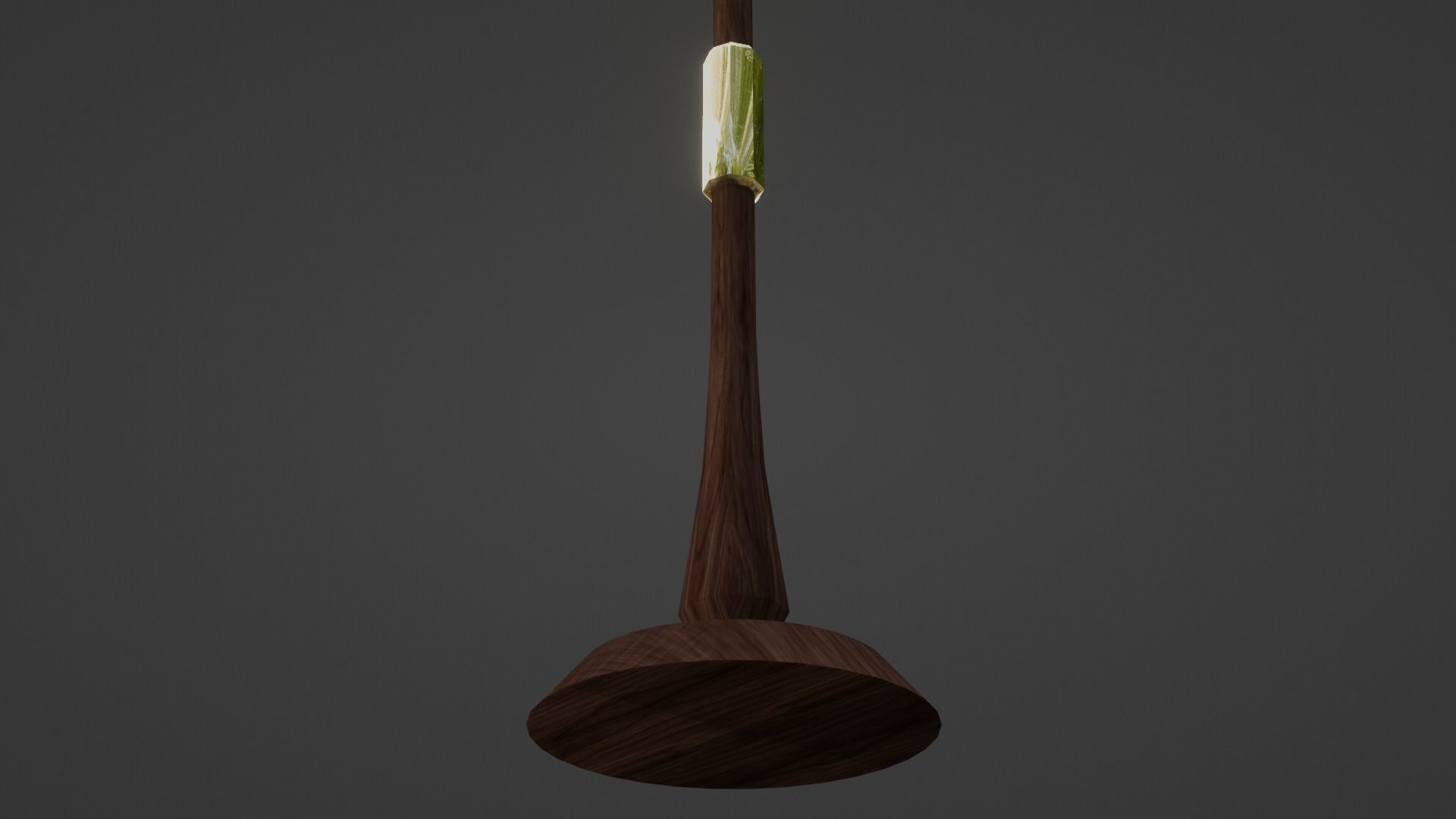 Floor Lamp Low-poly 3D model_4