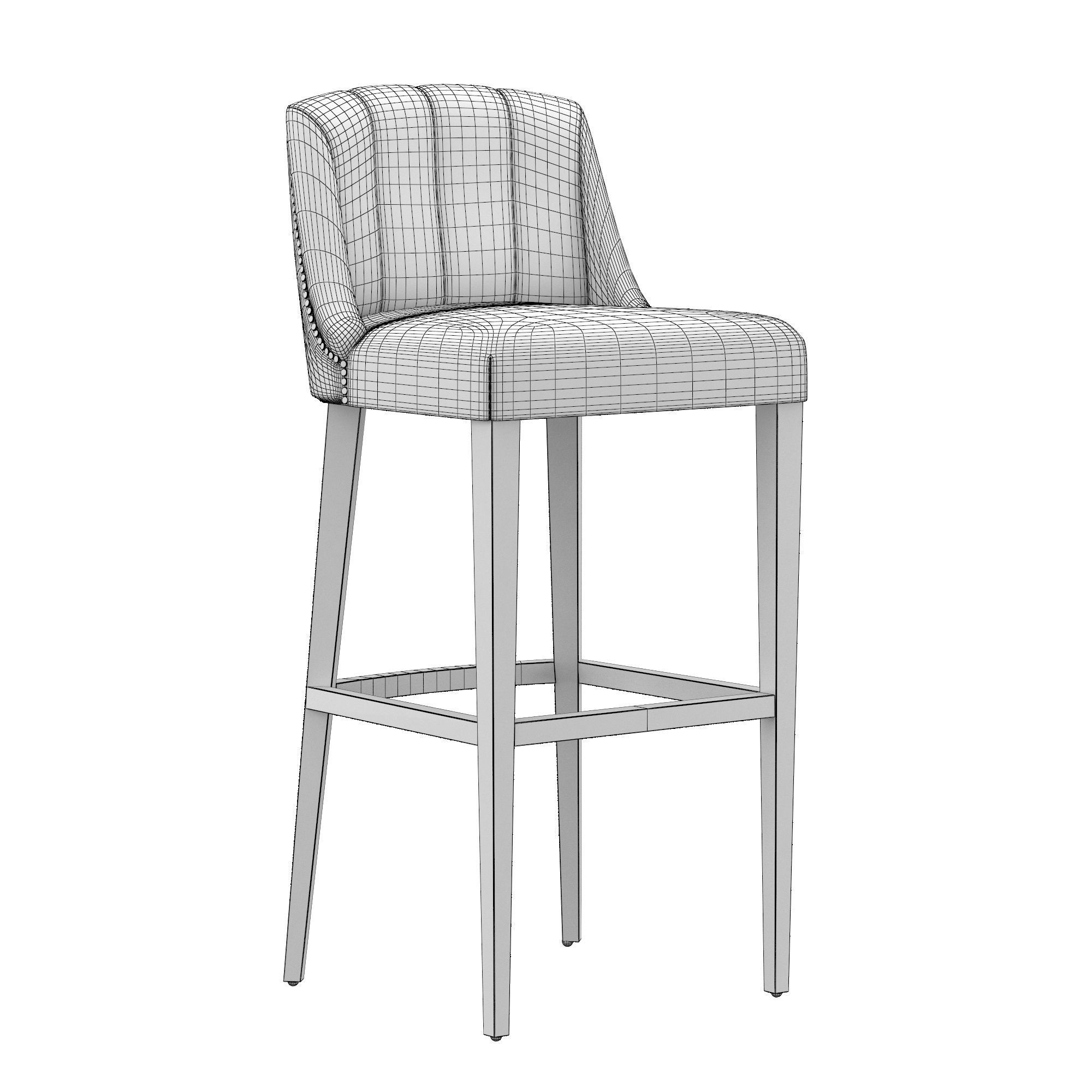 MADISON BARSTOOL 3D model_7