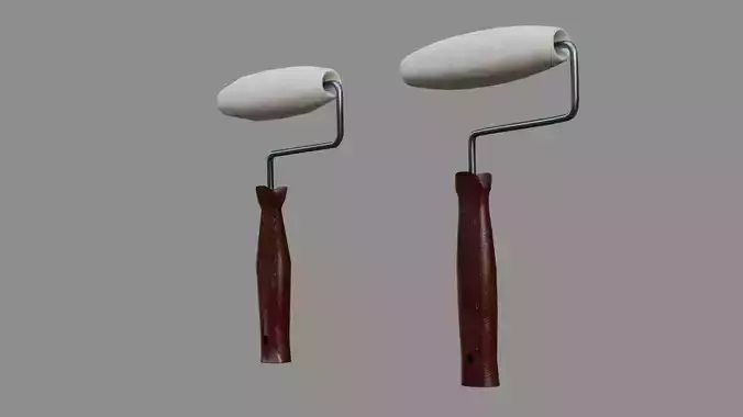 Paintbrush - Low and High poly