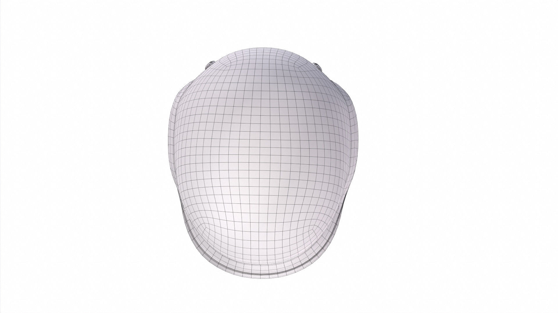 Millitary Ballistic Helmet Black 3D model_7