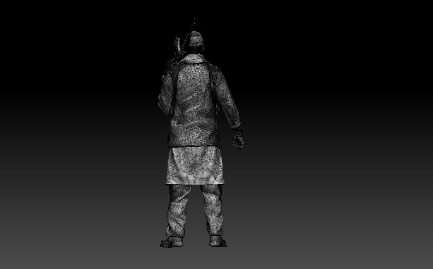 soldiers arab  3D print model_63