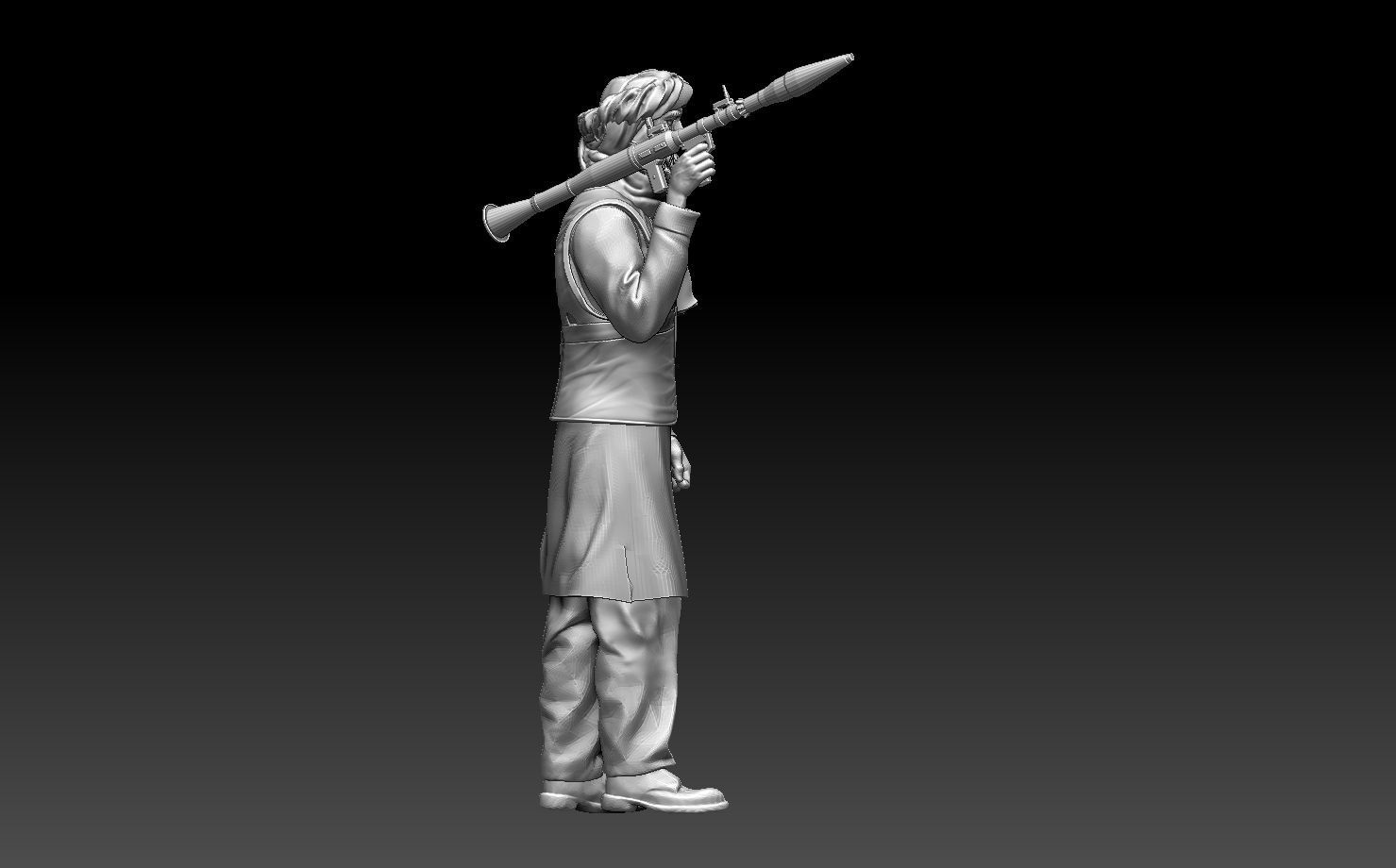 soldiers arab  3D print model_74