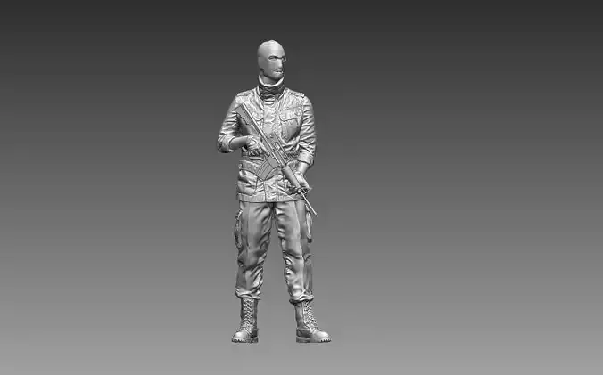 robber man 3D print model
