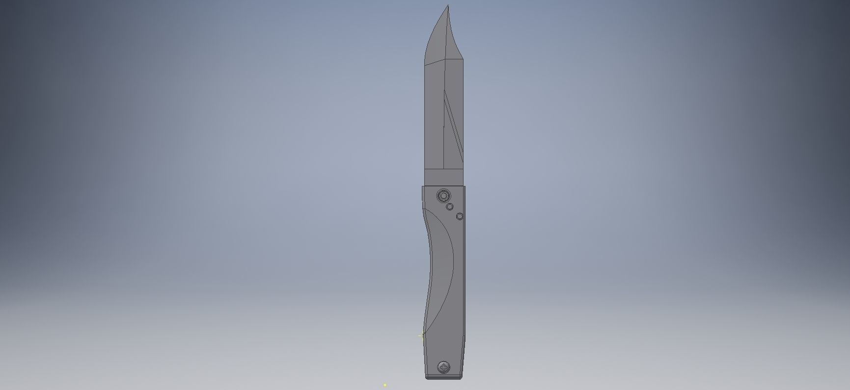 Silent Hill 3 knife 3D print model_1