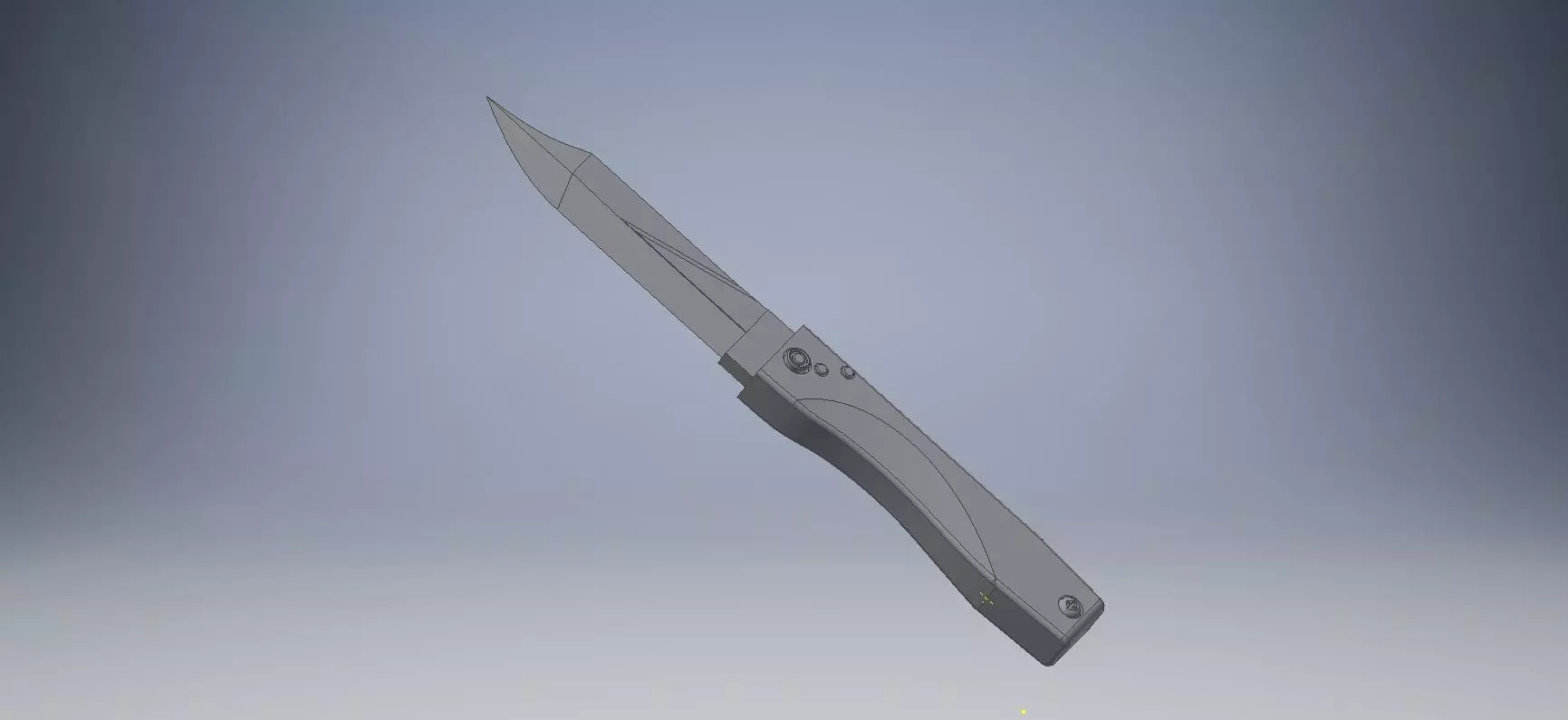 Silent Hill 3 knife 3D print model_0