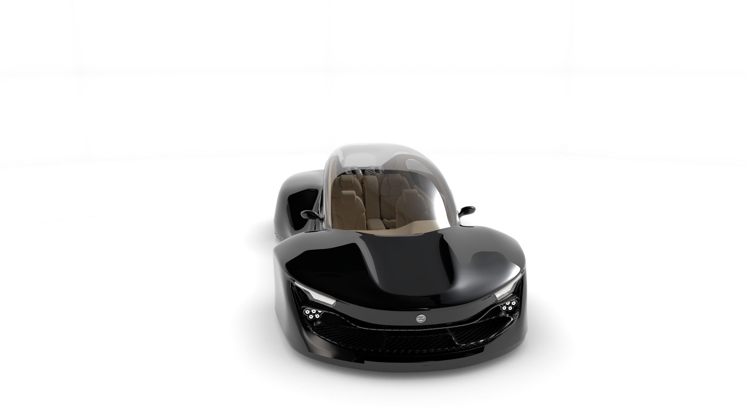 Nova - Flying Car Concept 3D model_4