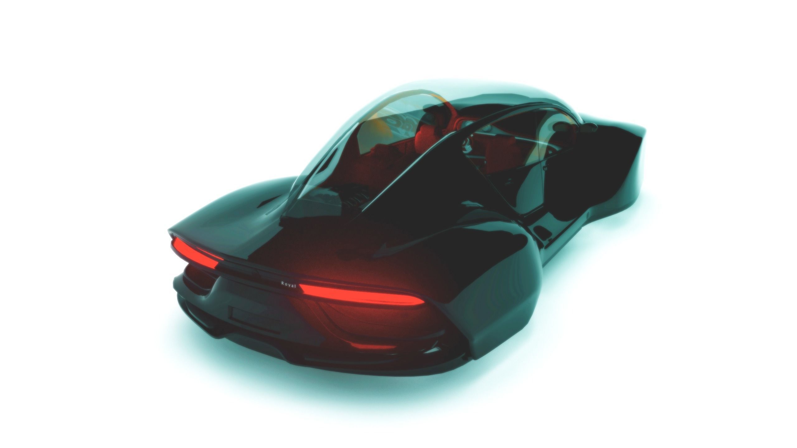 Nova - Flying Car Concept 3D model_8