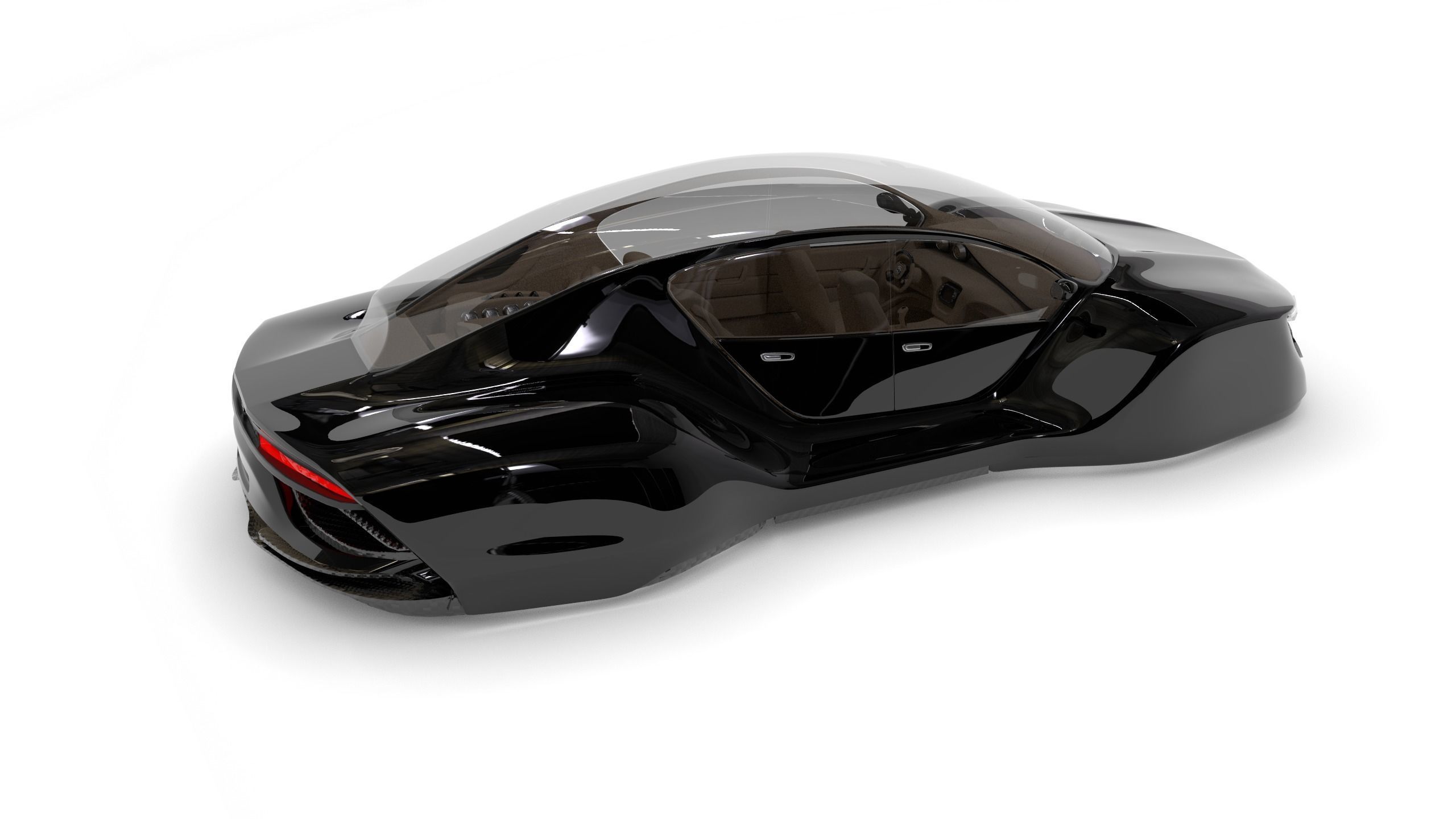 Nova - Flying Car Concept 3D model_1