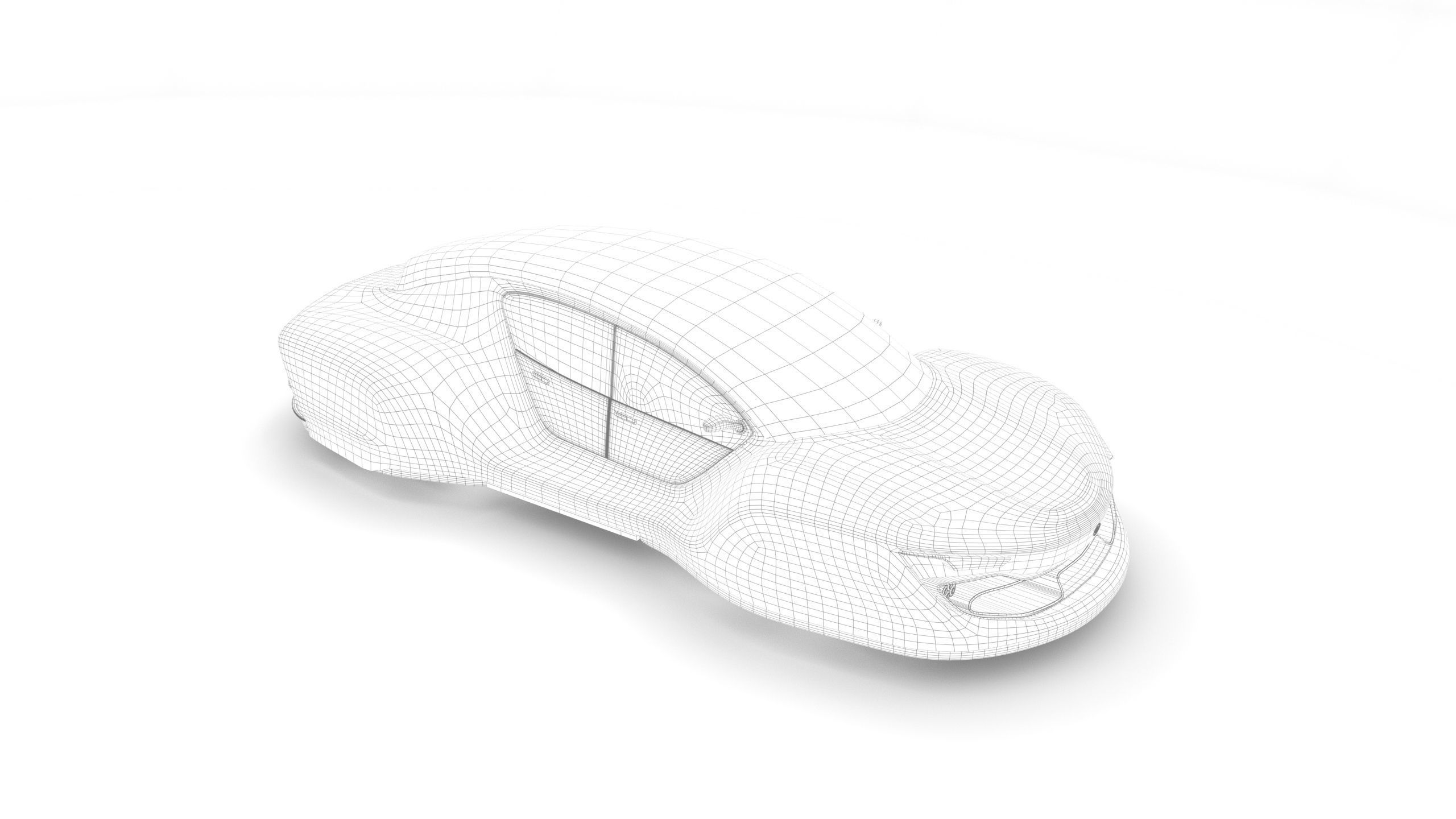 Nova - Flying Car Concept 3D model_13