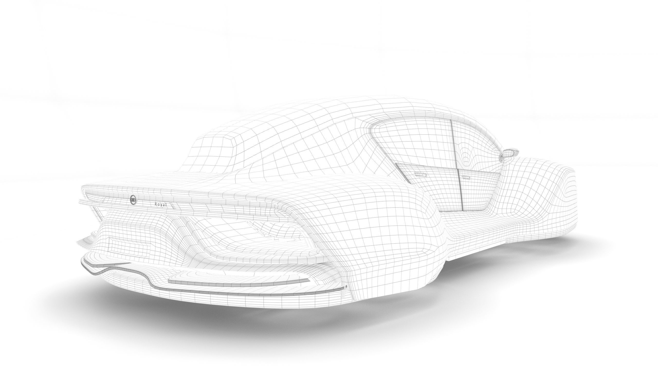 Nova - Flying Car Concept 3D model_16