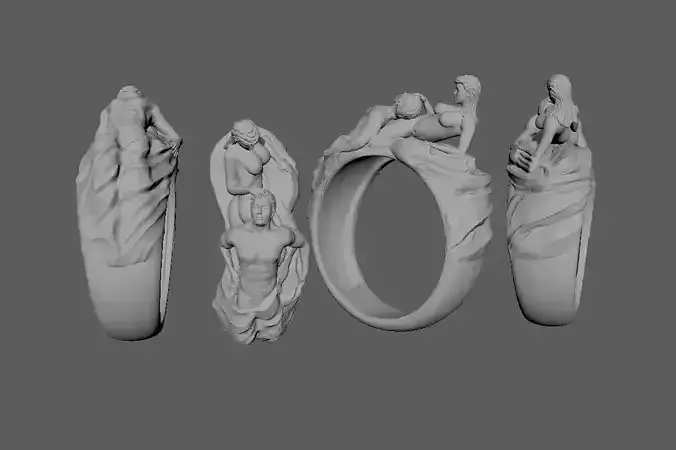 ringLove ring with three people