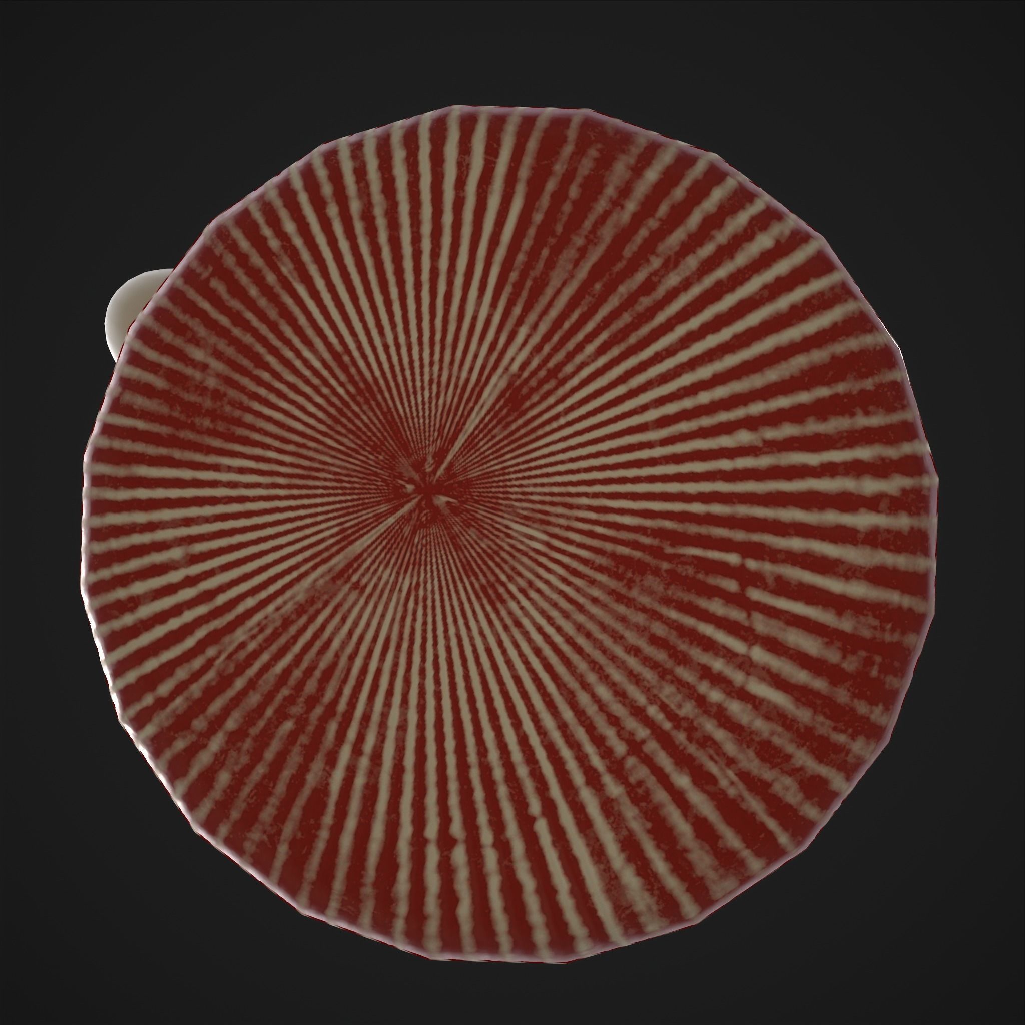 Reindeer Cupcake Low-poly 3D model_19